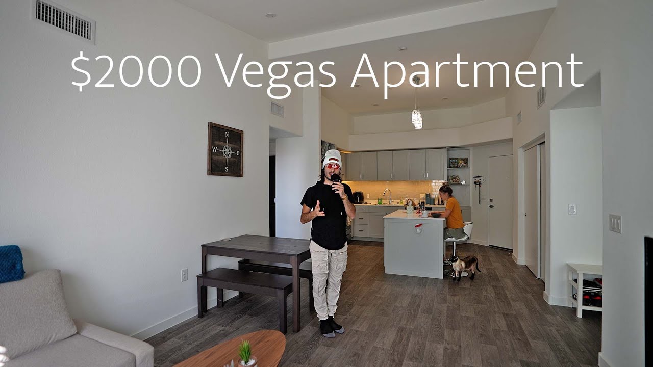 My $2000 Las Vegas Apartment (FULL TOUR)