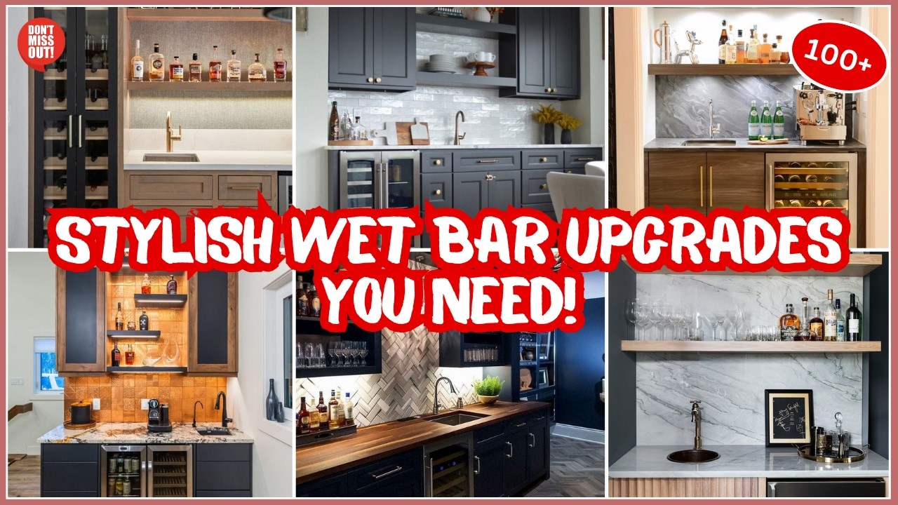 100+ Wet Bar design Ideas 2024 Stylish, Functional & Space Saving Designs