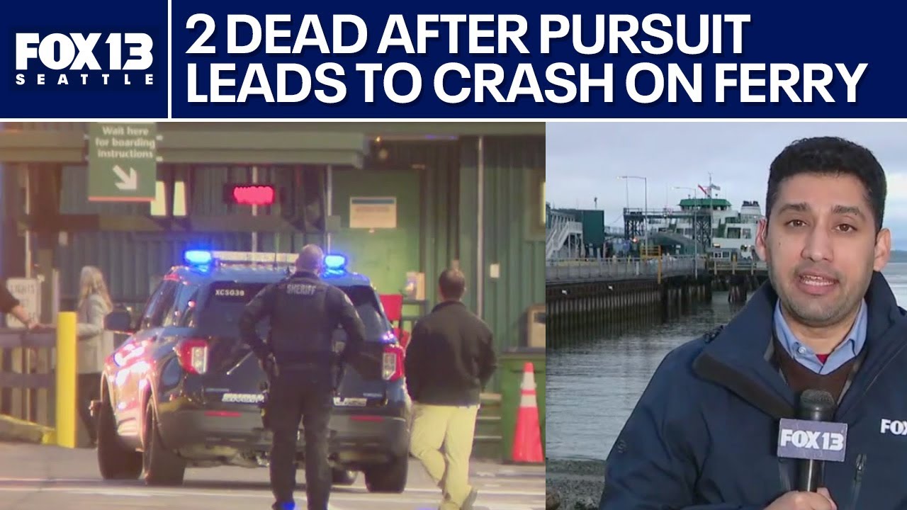 Deadly crash at WA's Edmonds Ferry Terminal