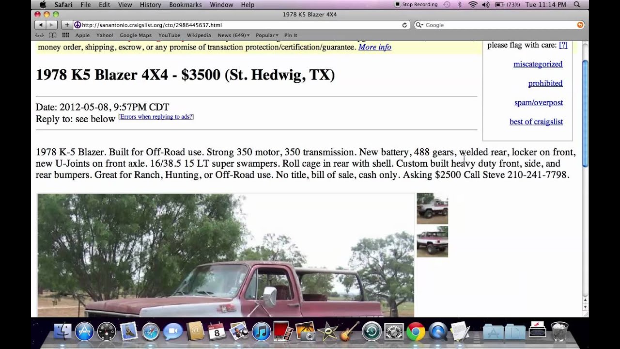 Craigslist San Antonio Used Cars and Trucks - Prices Under $4000 Available in 2012