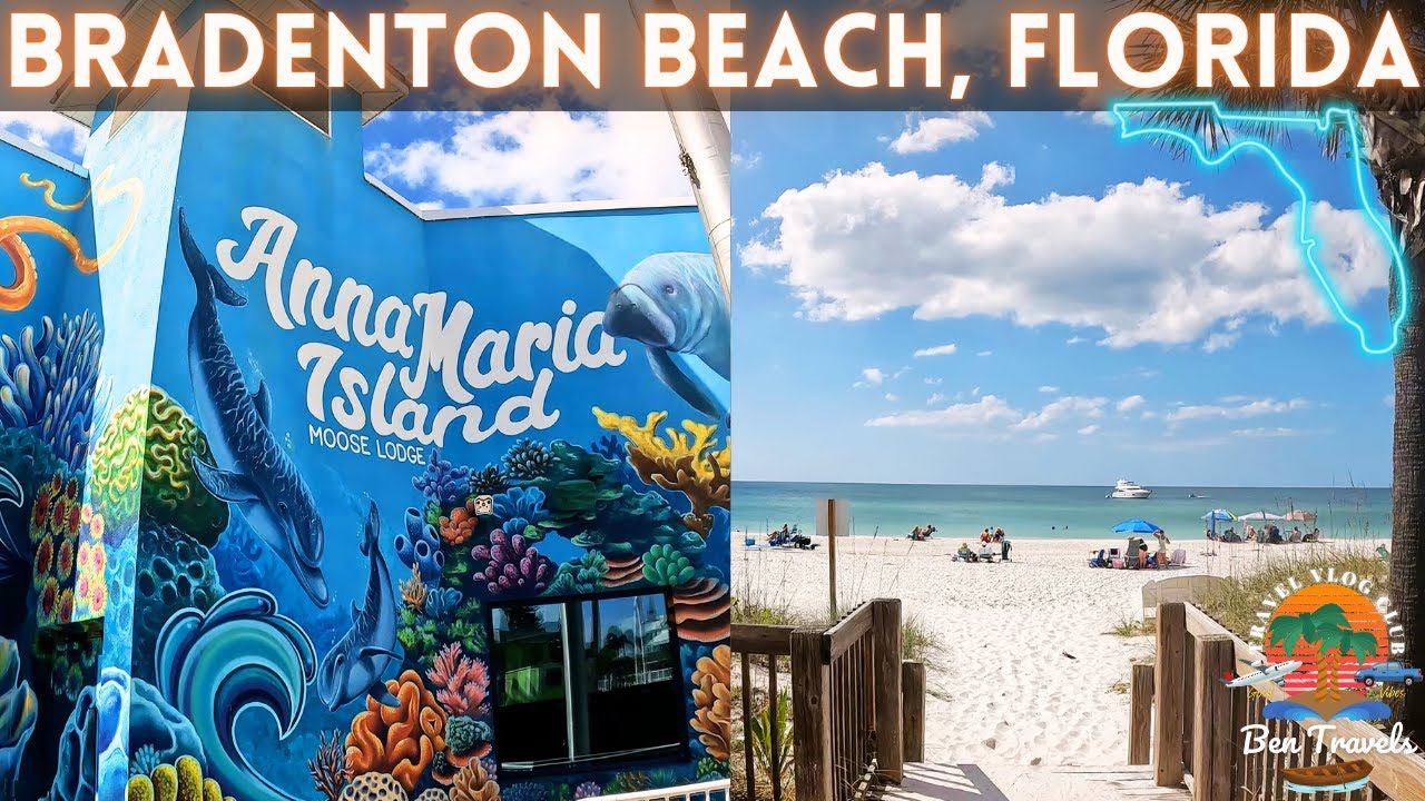 Exploring Bradenton Beach Florida on Anna Maria Island 🌴