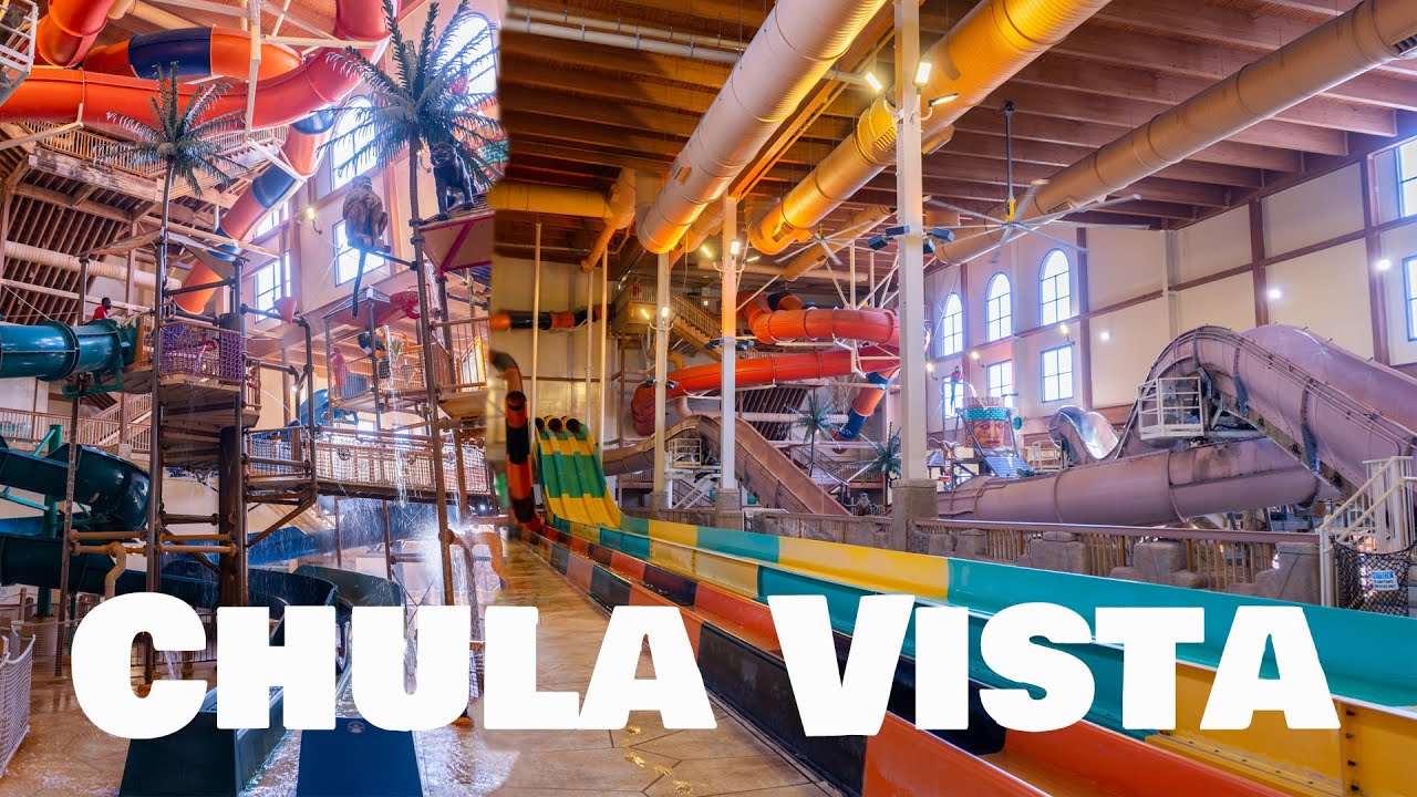 Waterslides at Chula Vista Resort POV | Wisconsin Dells Indoor Waterpark