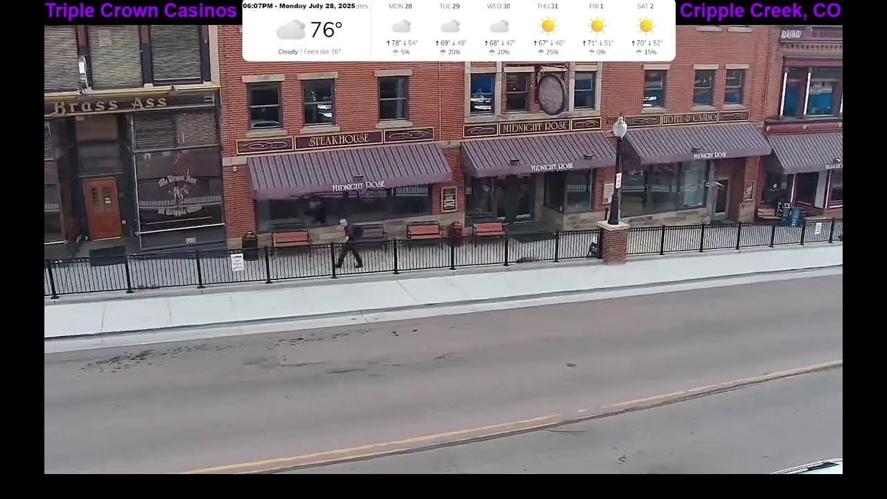 Triple Crown Casinos Live Stream Webcam in Cripple Creek, CO