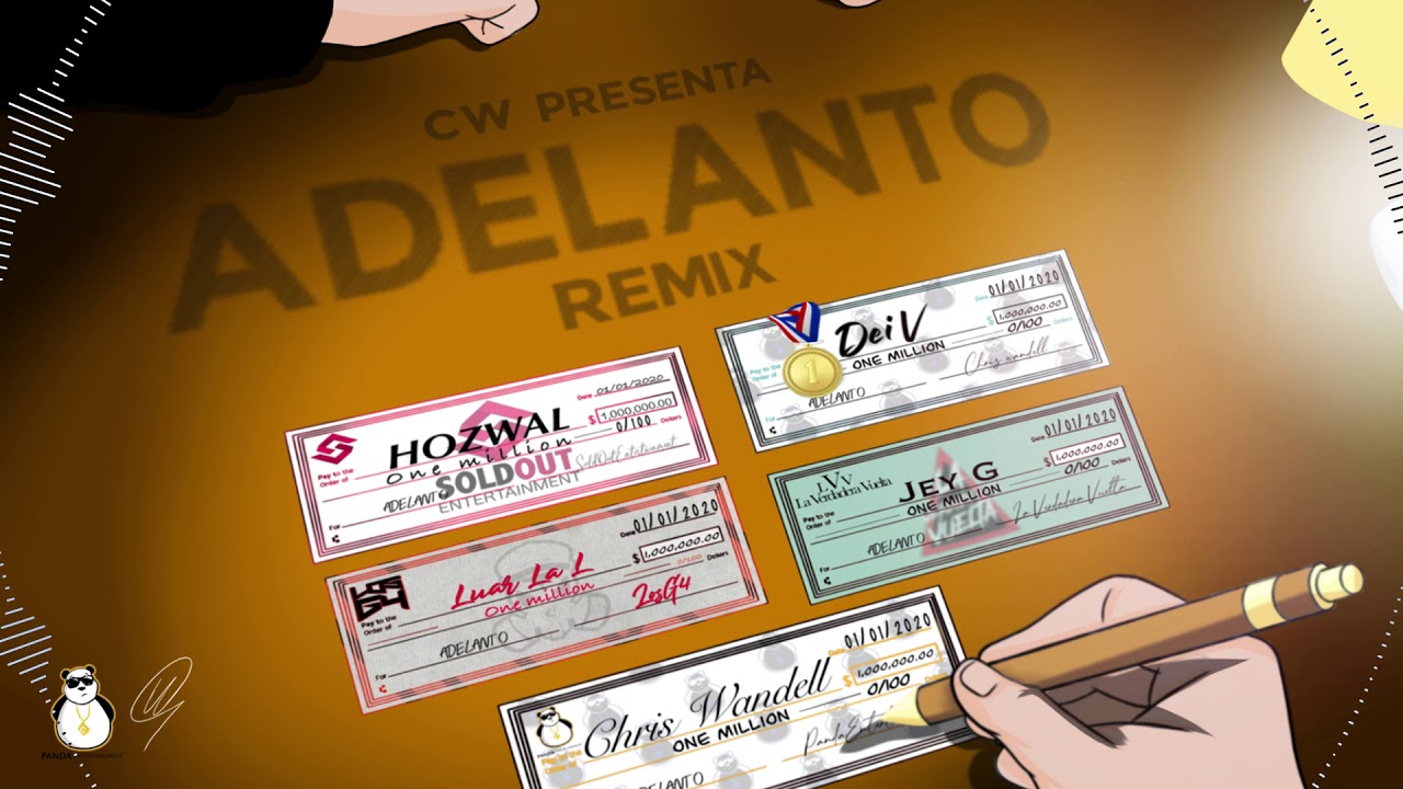 ADELANTO REMIX - Chris Wandell X Luar La L X Dei V X Hozwal X Jey G