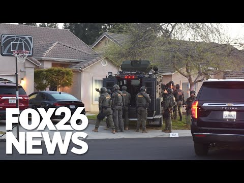 Raw Video: Tulare County sheriff deputies takedown large drug trafficking operation