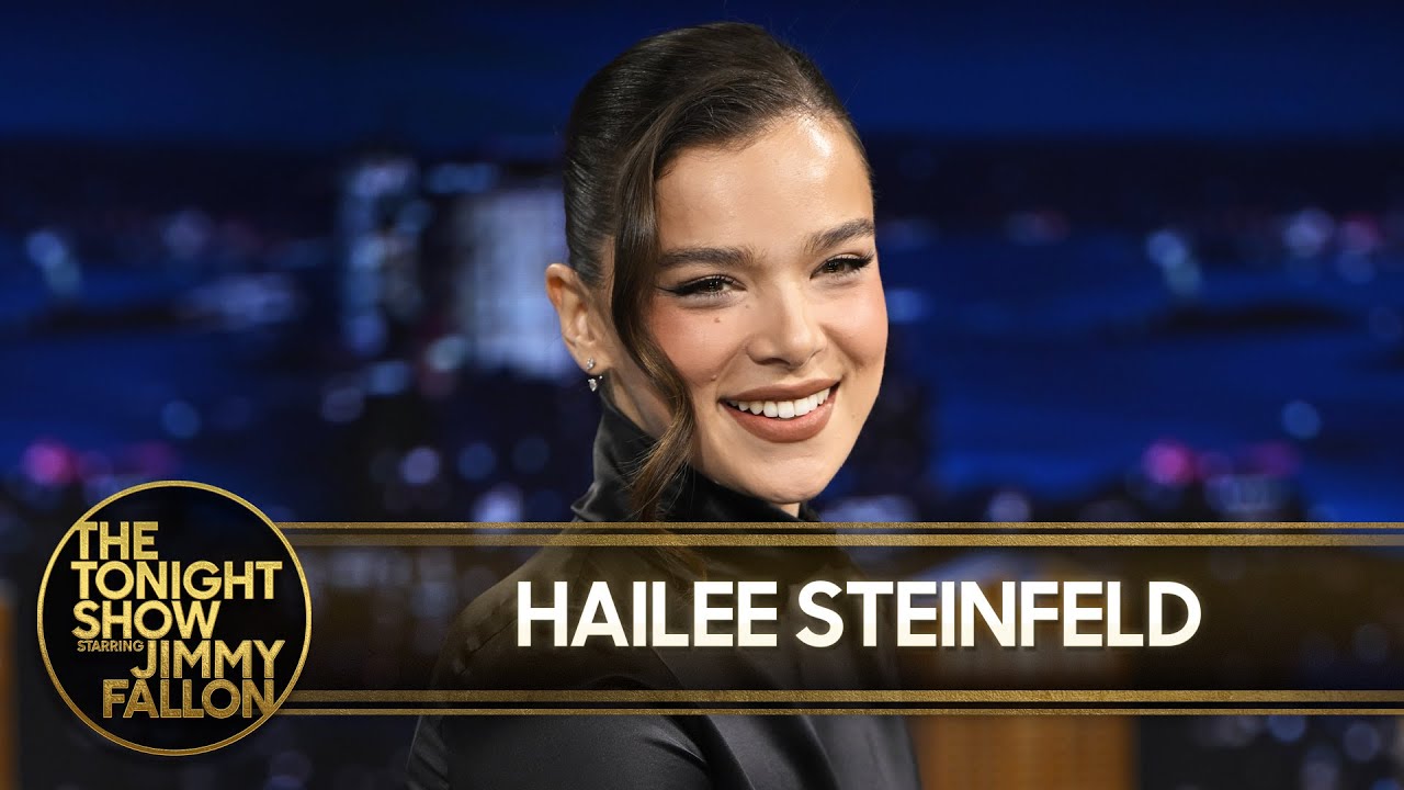 Hailee Steinfeld on Josh Allen Engagement, Singing in Front of Elton John and Sinners | Tonight Show