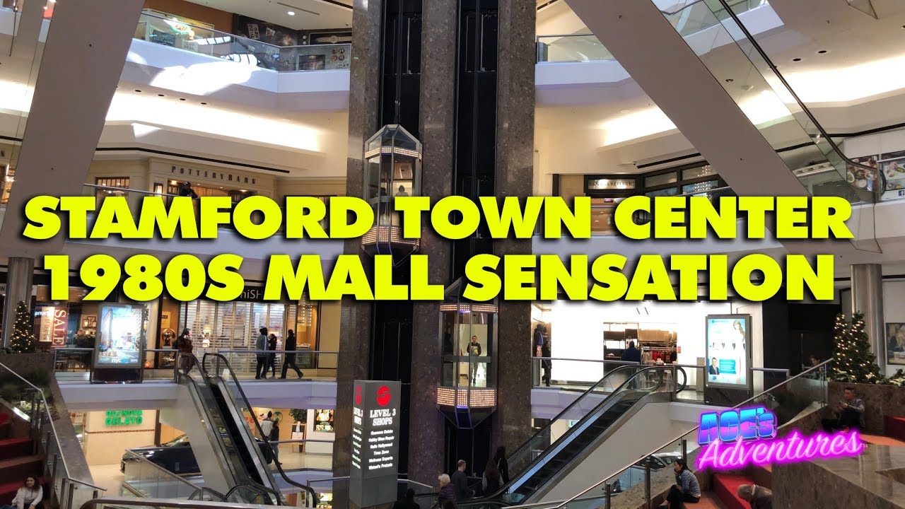 STAMFORD TOWN CENTER -1980s MALL SENSATION