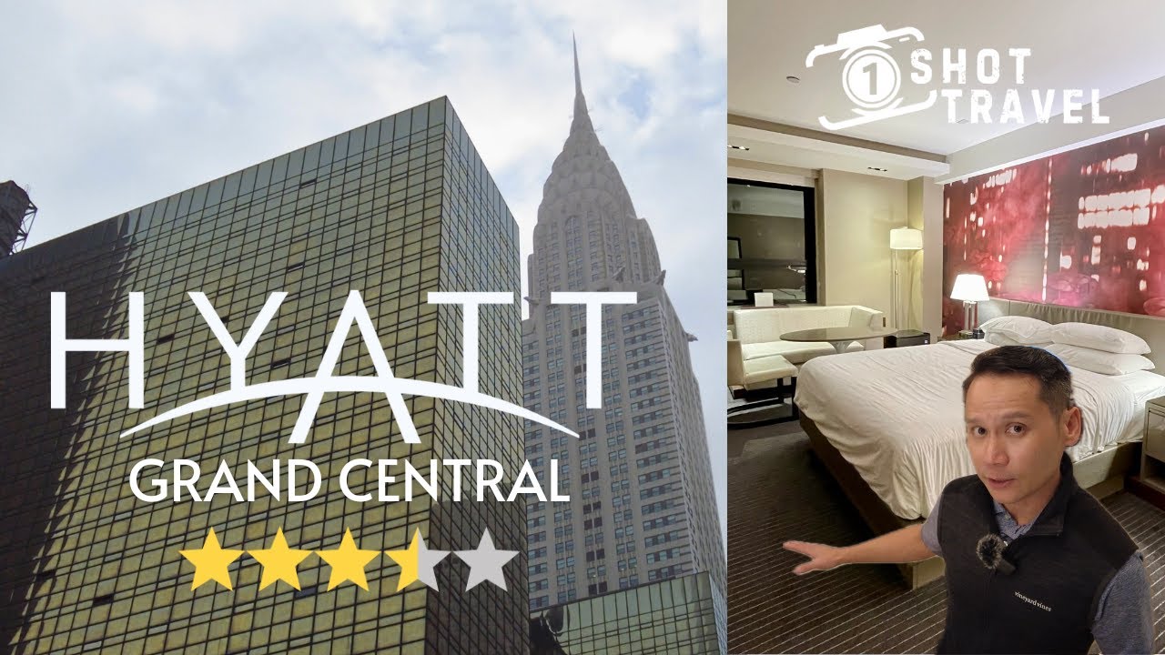 I stayed HYATT GRAND CENTRAL: The Perfect NYC Staycation? 🌟