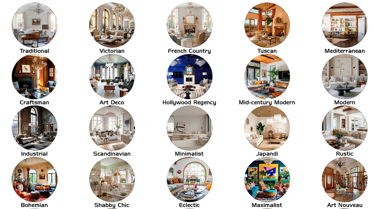 Every Interior Design Style Explained In 15 Minutes