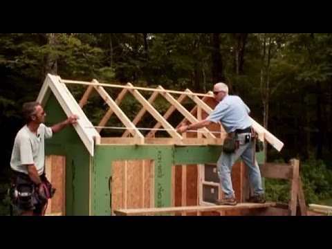 How to Build Gable Roof Trusses for a Shed