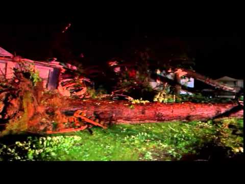 Severe Weather Damage in Montgomery Area April 7