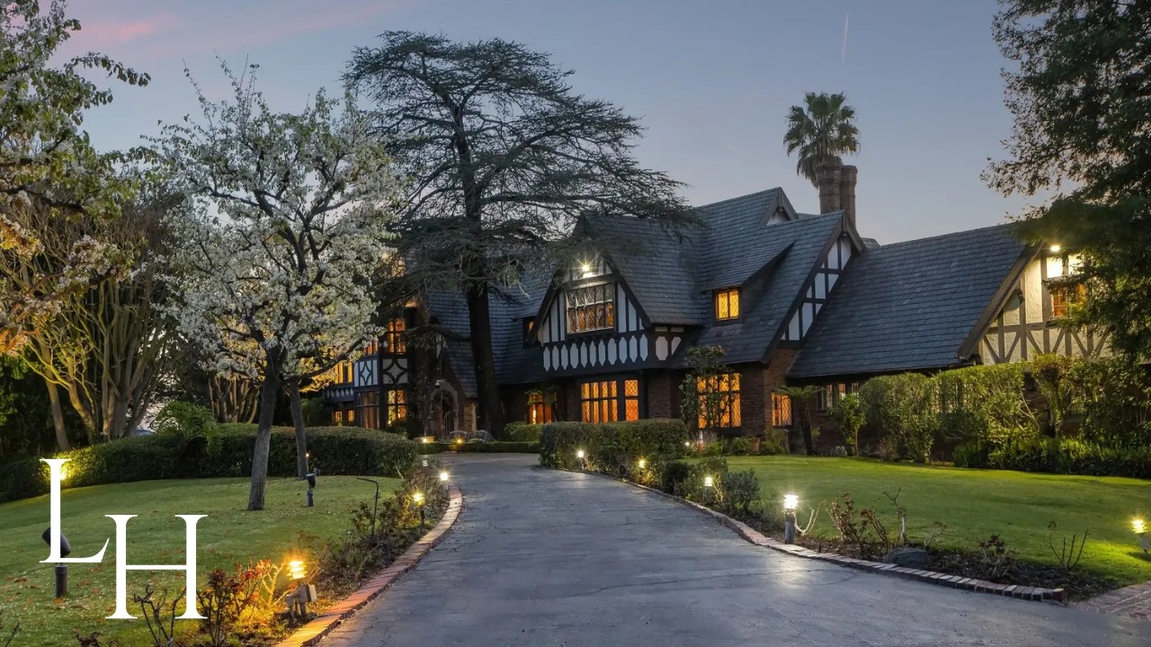 Inside an Extraordinary $55,000,000 Tudor Revival Estate in Los Angeles