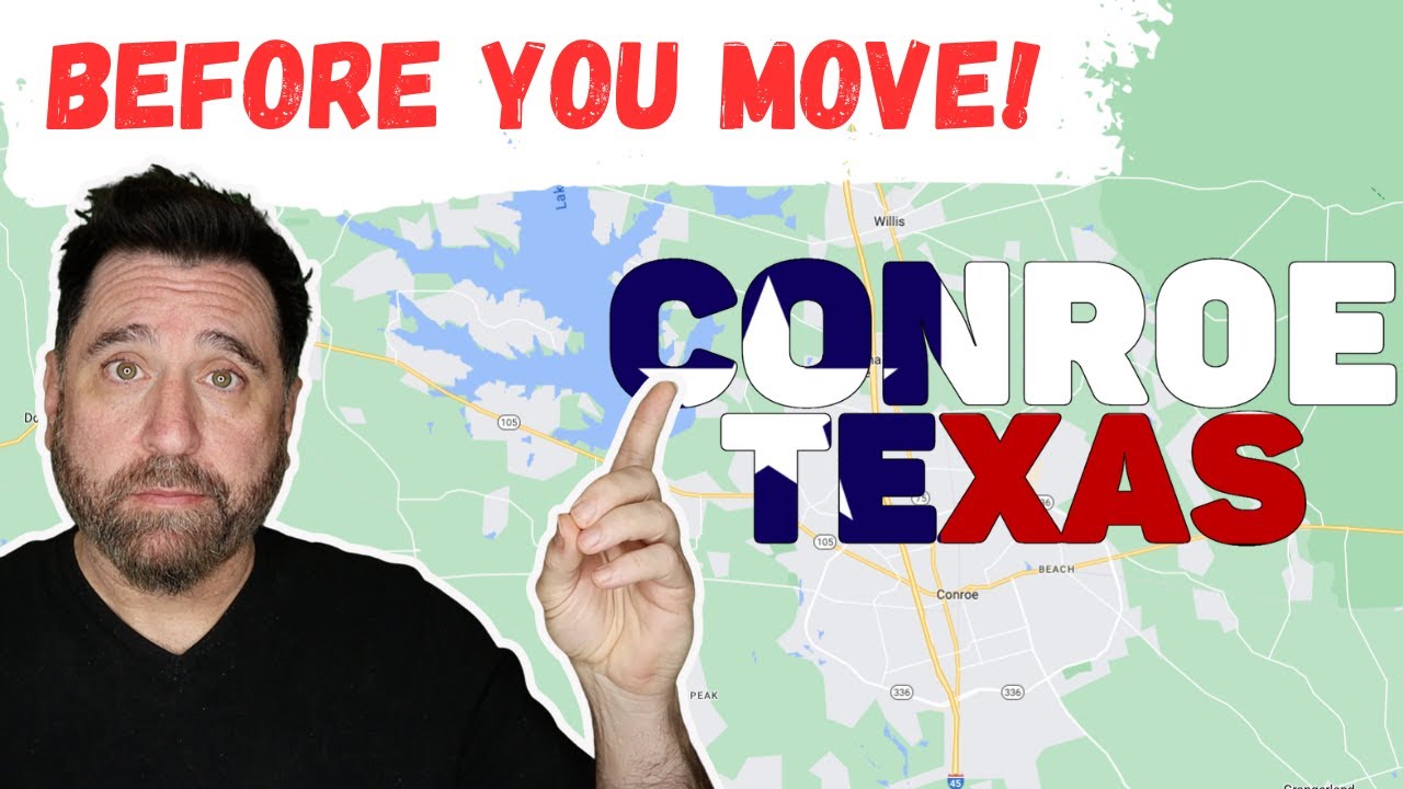 Top 5 Things YOU NEED TO KNOW Before Moving To Conroe TX!