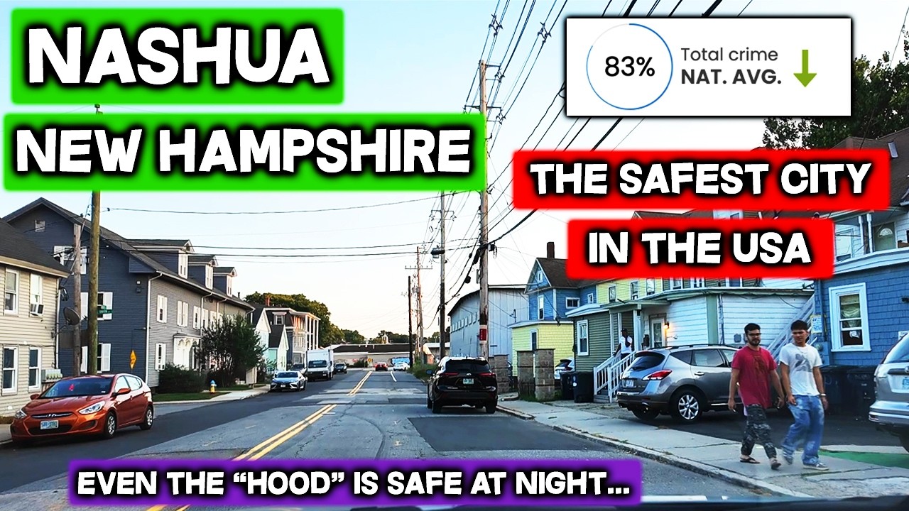 NASHUA: The Safest City in America - Why Is There No Crime?