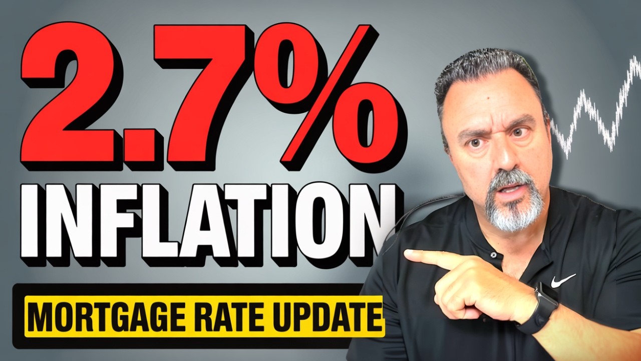 Mortgage Rates in Trouble?  Inflation Jumps to 2.7%!