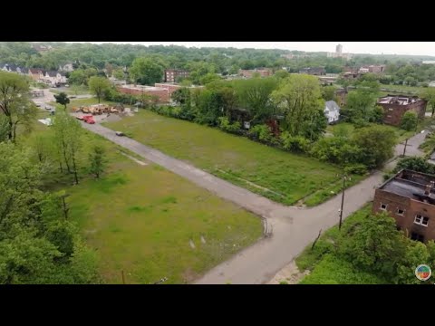 Cuyahoga County shows before/after images of illegal dumping site in East Cleveland after cleanup