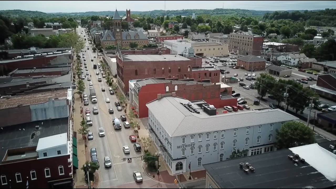 Drone Views of Lancaster, Ohio