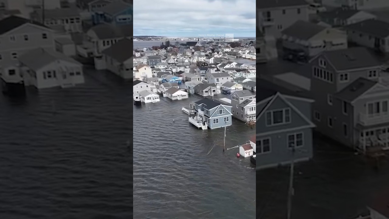 New Hampshire town flooded again