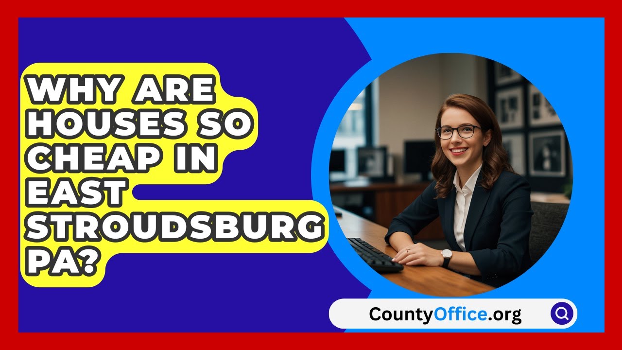 Why Are Houses So Cheap In East Stroudsburg PA? - CountyOffice.org