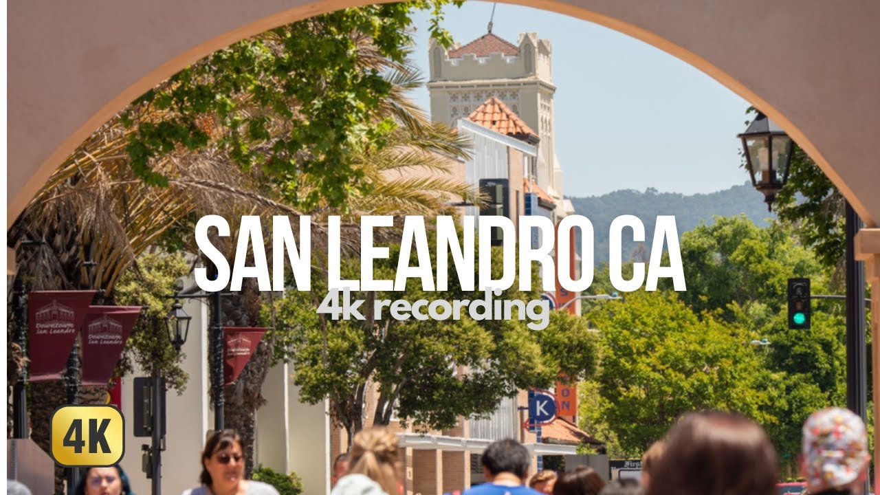 San Leandro CA: A Spectacular 4k Tour