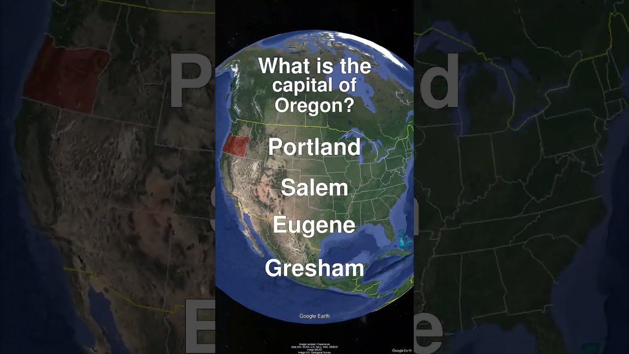 What is the capital of Oregon?