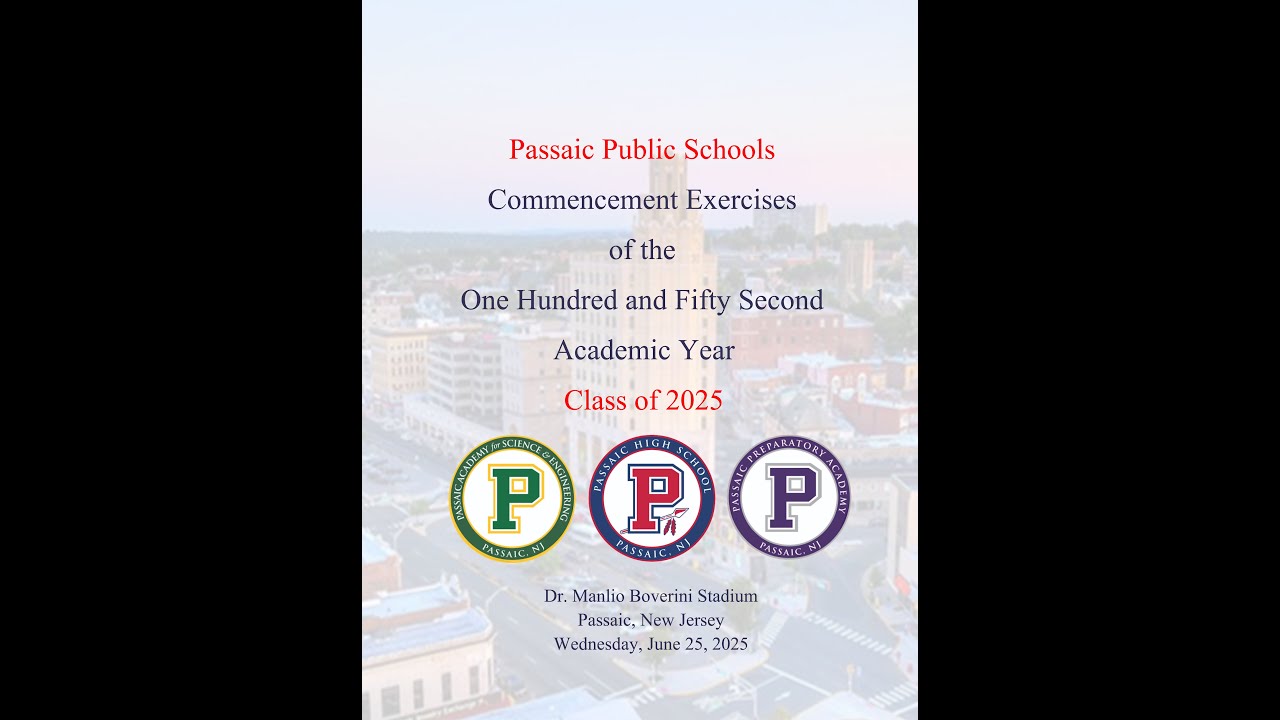 2025 Passaic Public School Commencement Ceremony