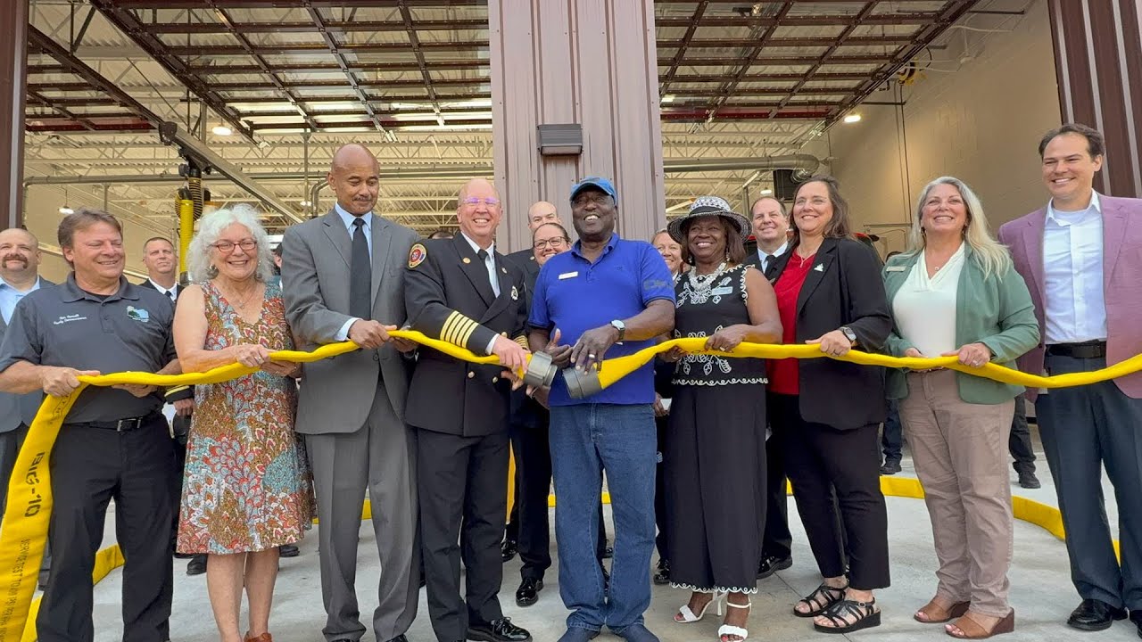Alachua County Fire Rescue Station 21 Ribbon Cutting/Hose Decoupling Ceremony