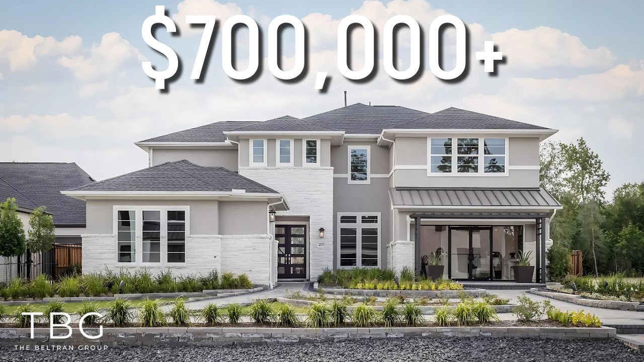 INSIDE A TRI-POINTE HOMES MODERN LUXURY TWO STORY HOME IN SPRING TEXAS - LOW $700's+ | 4147 SQFT