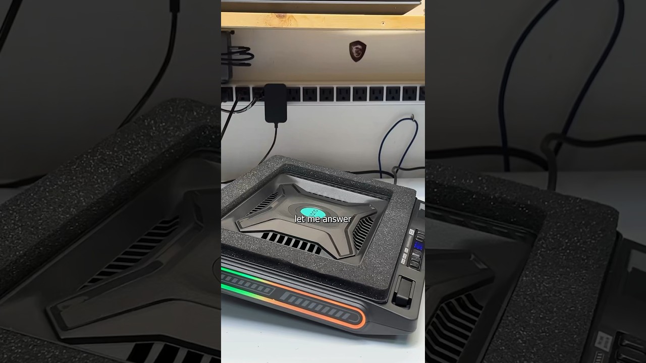 Why gaming laptops NEED this #llano cooler #shorts #technology #tech