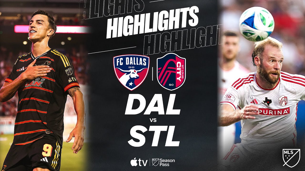 FC Dallas vs. St. Louis CITY SC | Full Match Highlights | Petar Musa Brace!