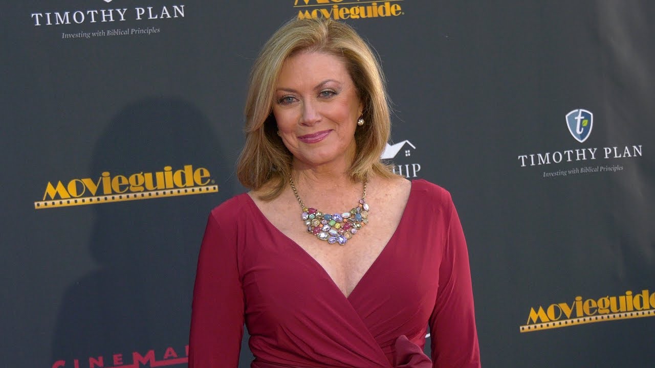 Nancy Stafford 28th Annual Movieguide Awards Red Carpet Fashion in 4K