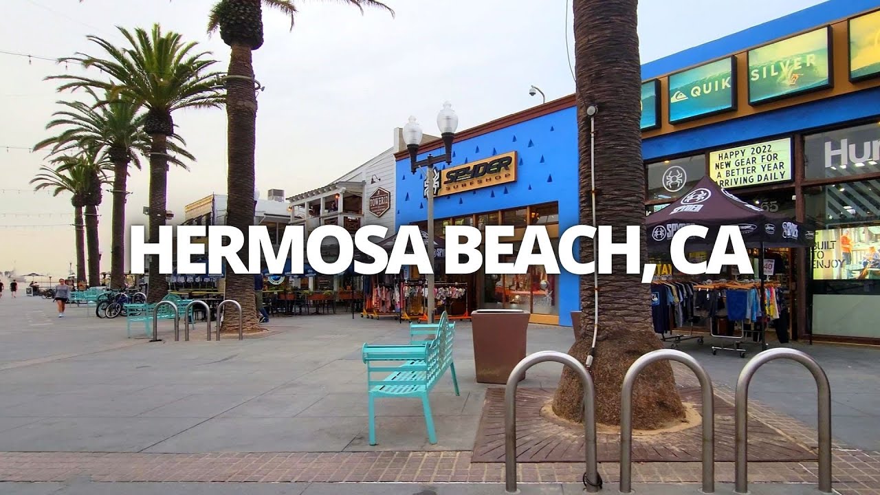 Exploring Hermosa Beach, California USA Walking Tour #hermosabeach #hermosabeachcalifornia