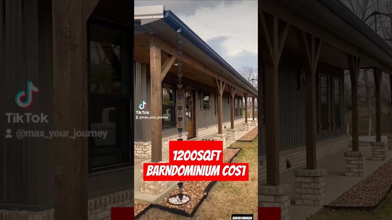 "Cost to Build a 1200 Sqft Barndominium Home: Breakdown & Estimates"