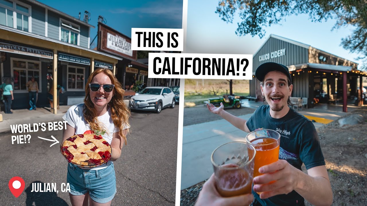 This Town is California’s HIDDEN GEM! 😍 Exploring JULIAN! - Delicious Pie, Insane Nature & WOLVES
