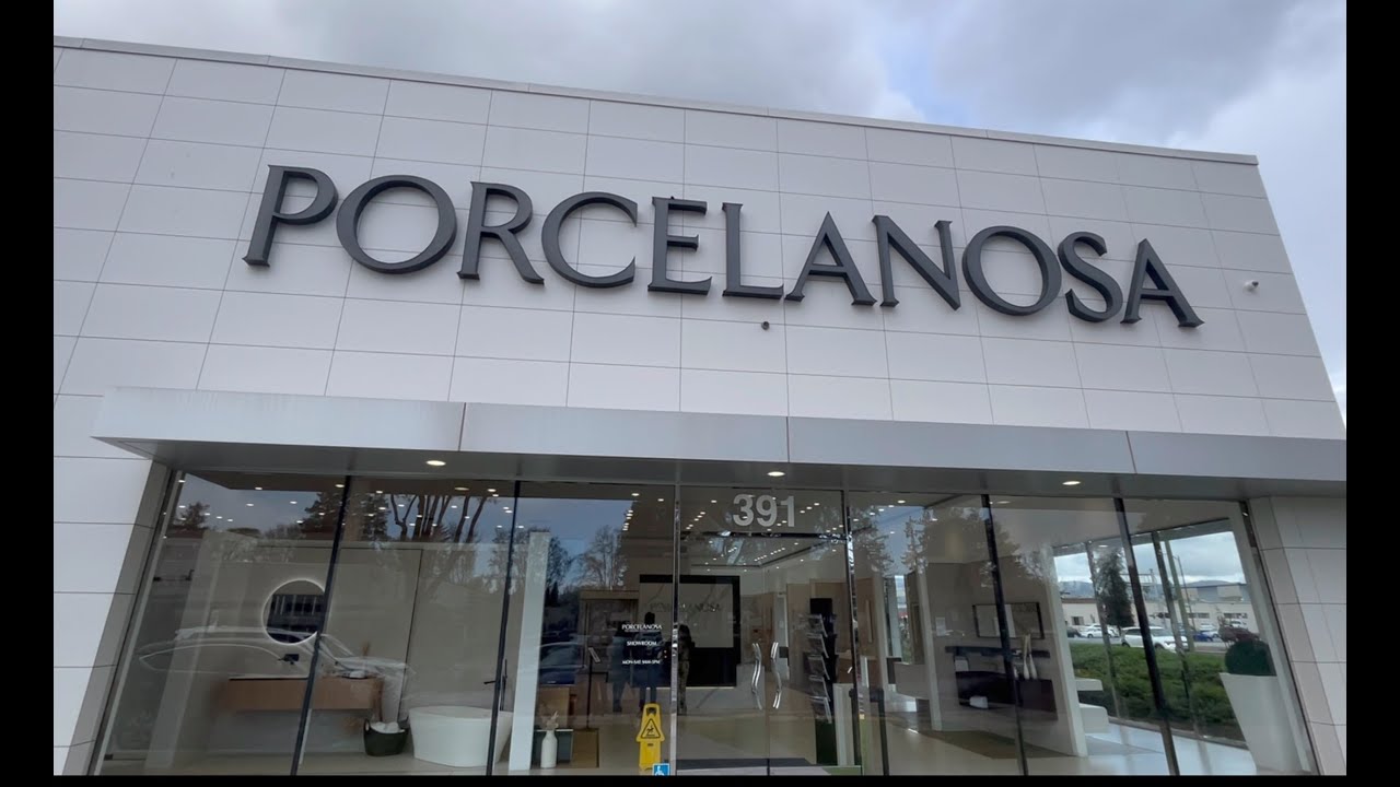 PORCELANOSA SHOWROOM TOUR BATHROOM DESIGN
