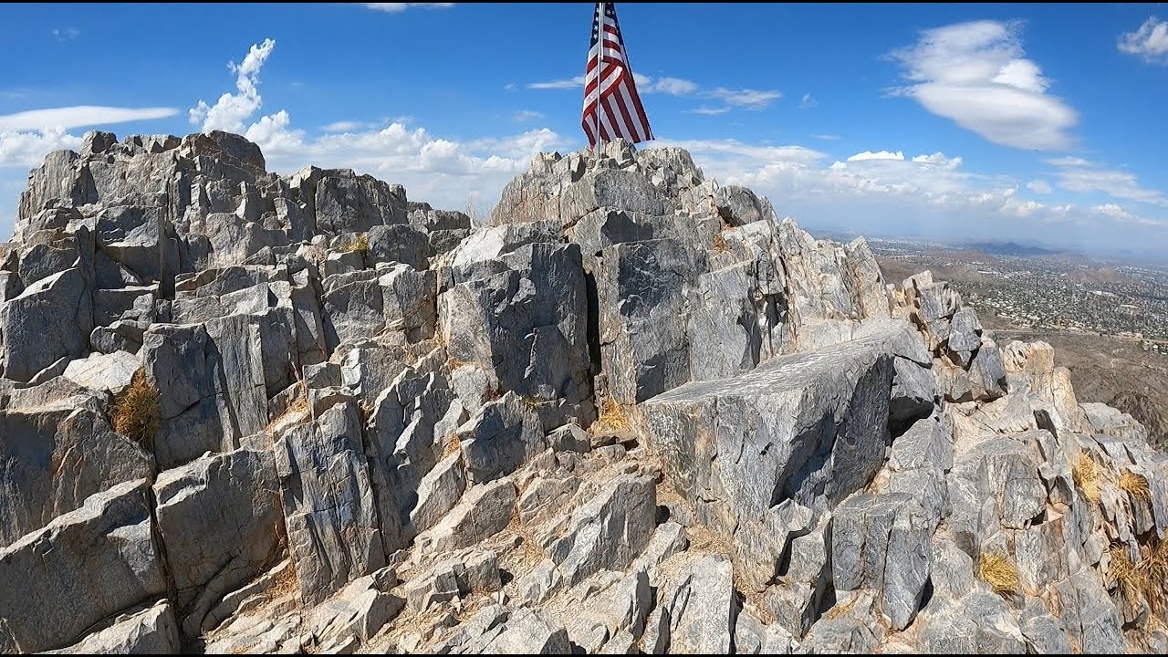 Piestewa (Squaw) Peak Full Hike Footage - Phoenix, AZ