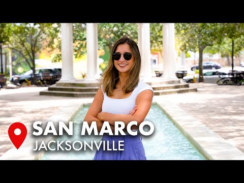 Tour San Marco, Jacksonville - Shopping, Dining, & Housing!