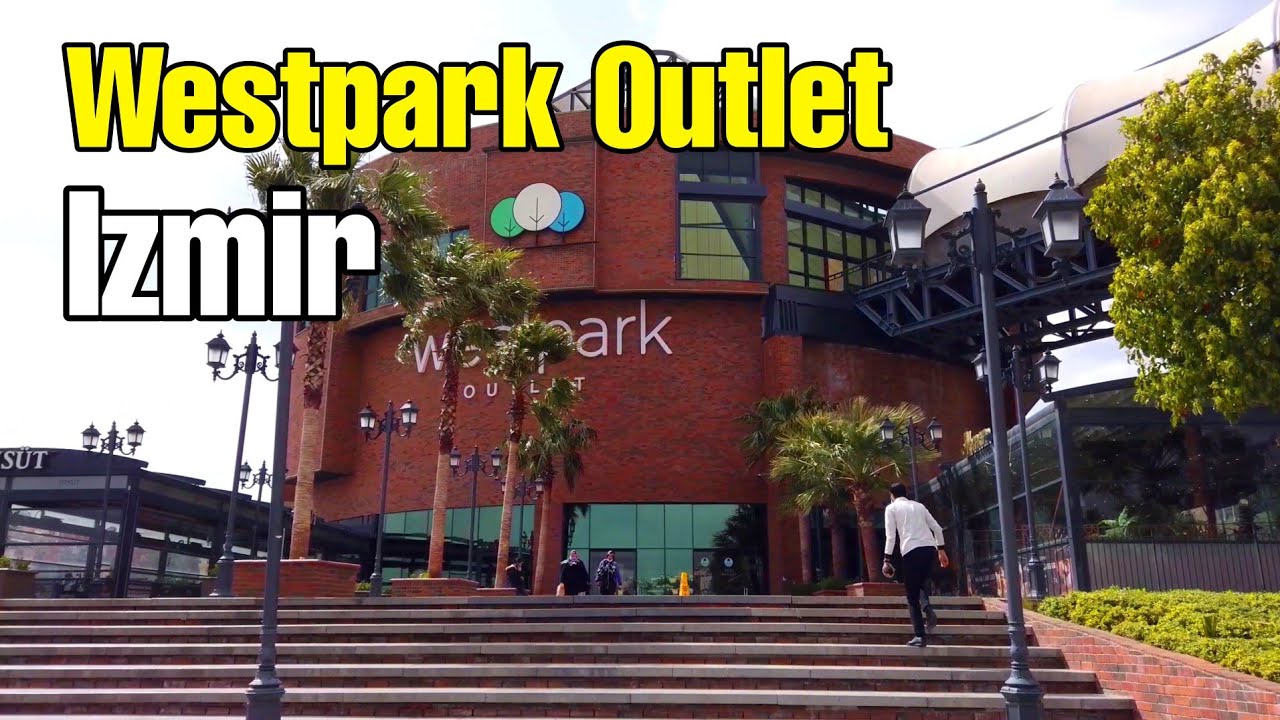 4K Walking in Izmir, Bayraklı Westpark Outlet Tour | Turkey 2021