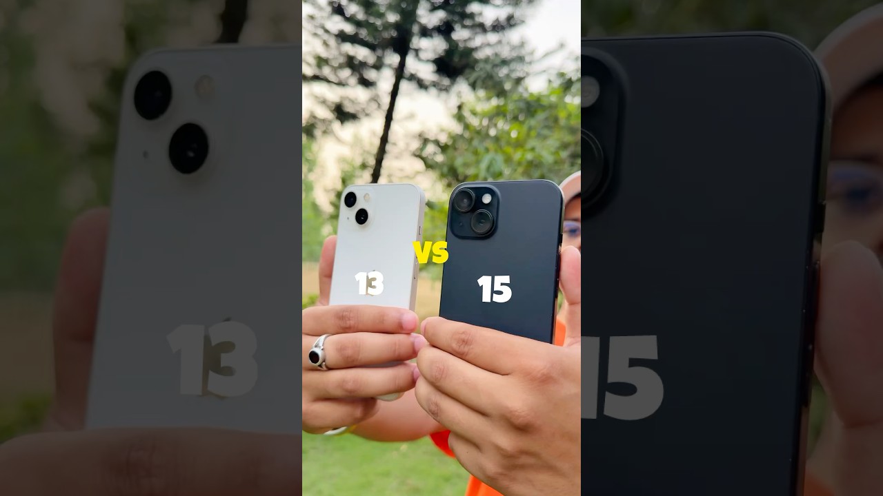 iPhone 13 vs iPhone 15 camera test 🔥