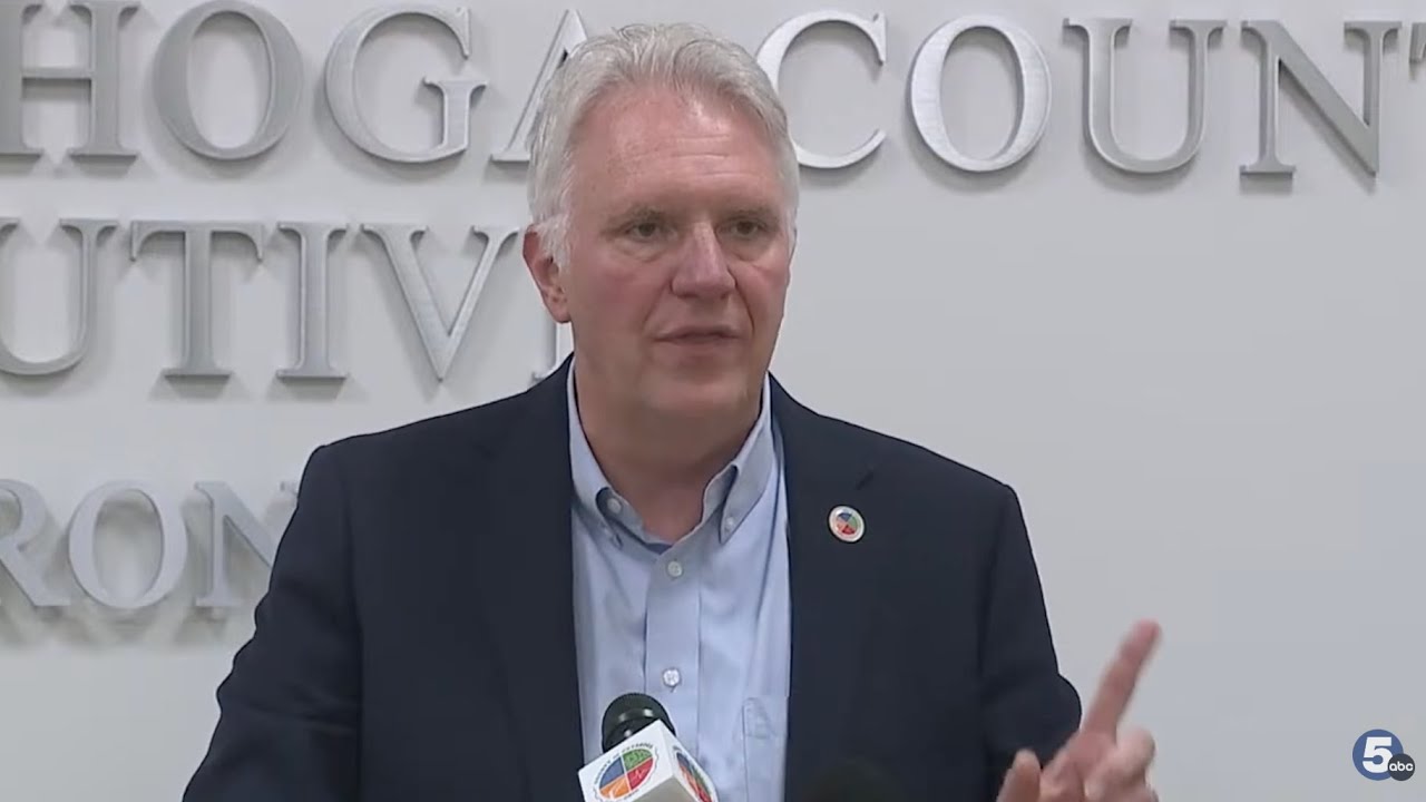 Cuyahoga County executive gives remarks on state budget