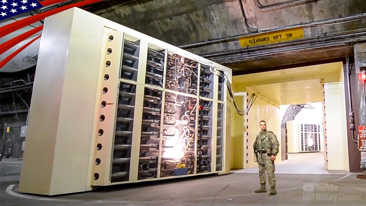Inside America's Fortress Protected by Massive Steel Doors – Cheyenne Mountain