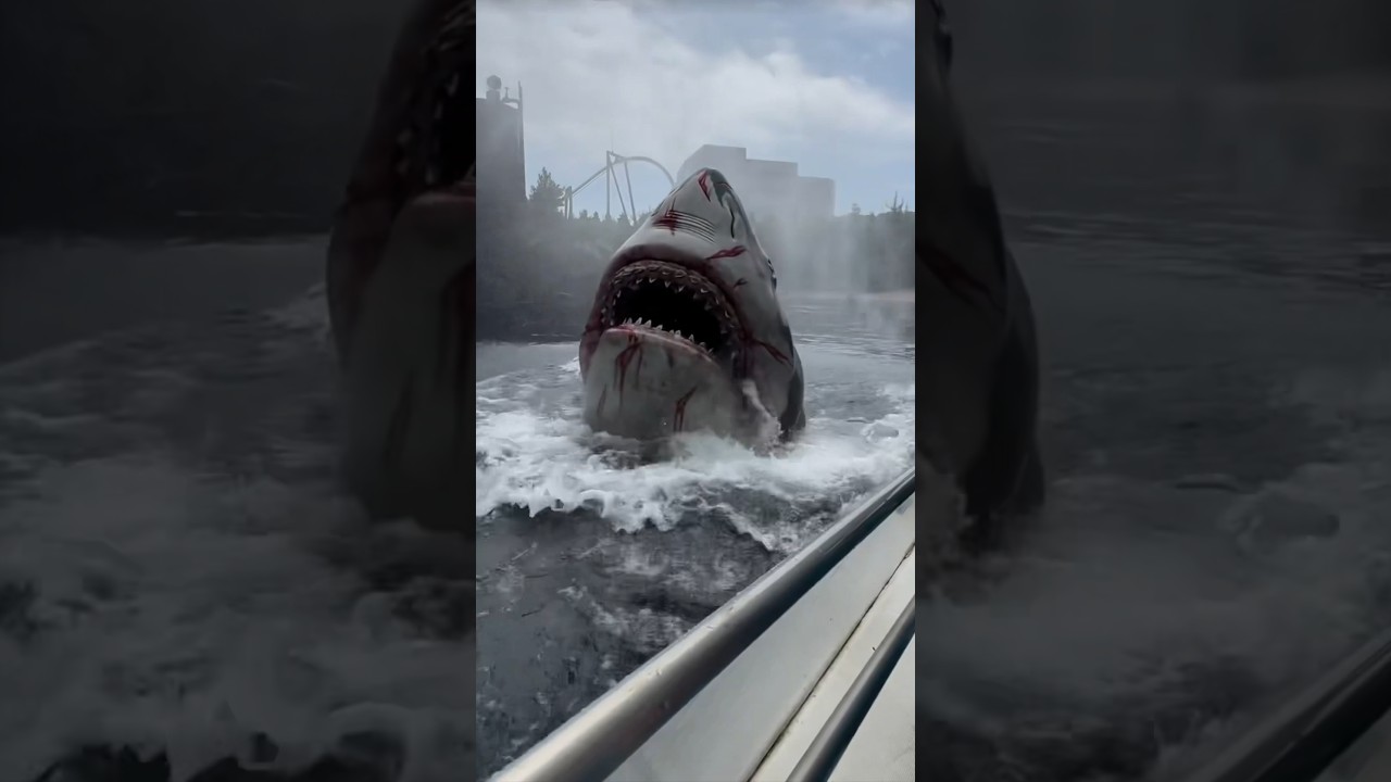 Was this the GREATEST Universal Studios Ride? #universalstudios #jaws