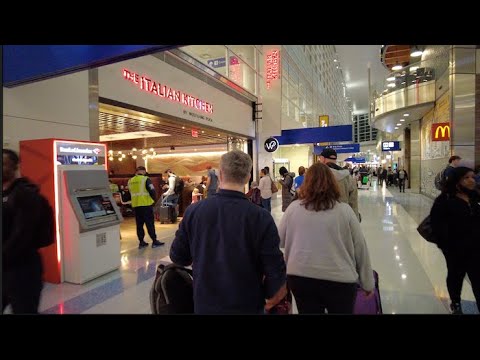 Dallas Fort Worth Airport Arrival & Connection Flight DFW