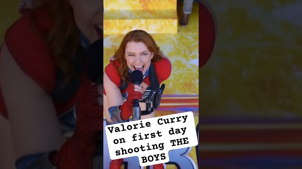 VALORIE CURRY on her first day as FIRECRACKER in THE BOYS season 4 | Interview