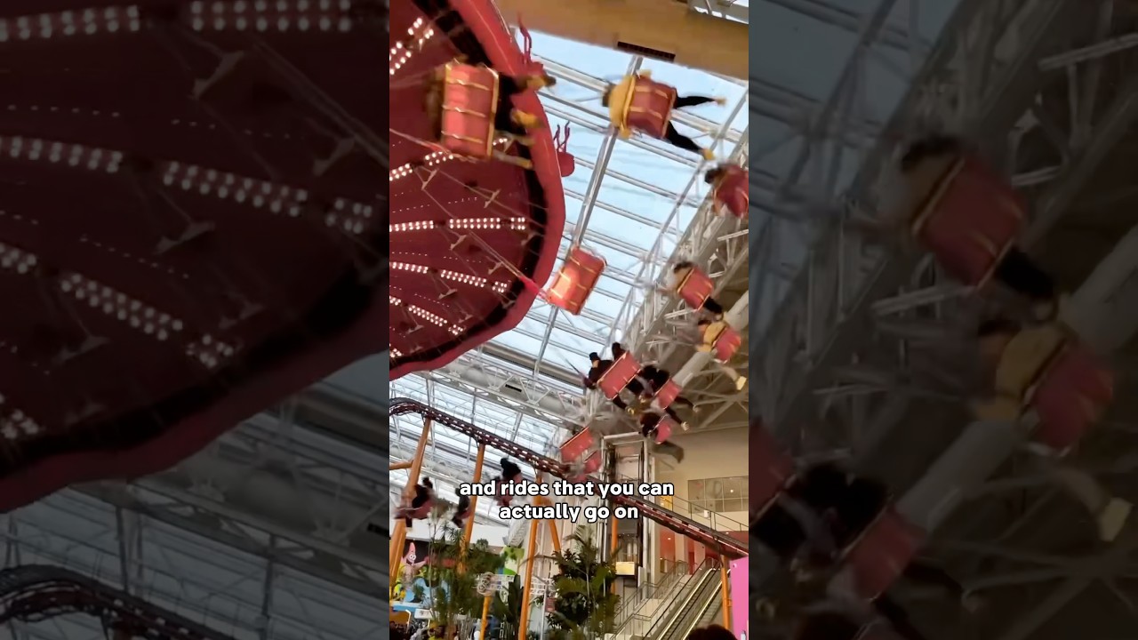 Second largest mall in America! American Dream mall in East Rutherford, New Jersey