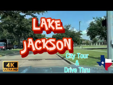 [4K] Lake Jackson, TX - City Tour & Drive Thru