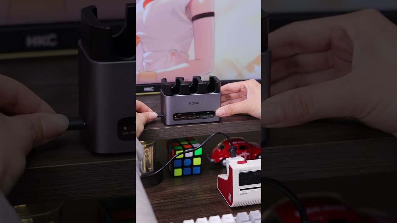 Meet the LLANO CM3 3-Slot Battery Charger