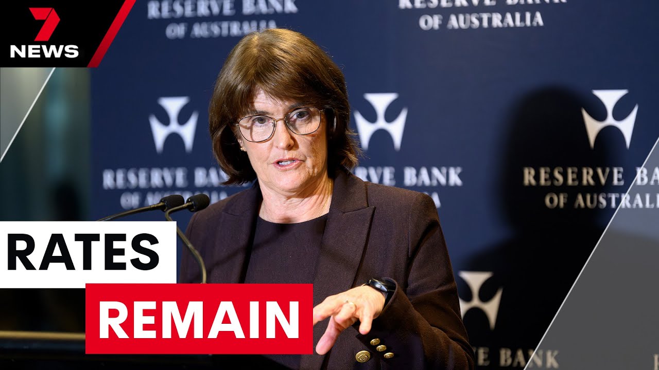 RBA set to remain firm on current interest rate | 7NEWS