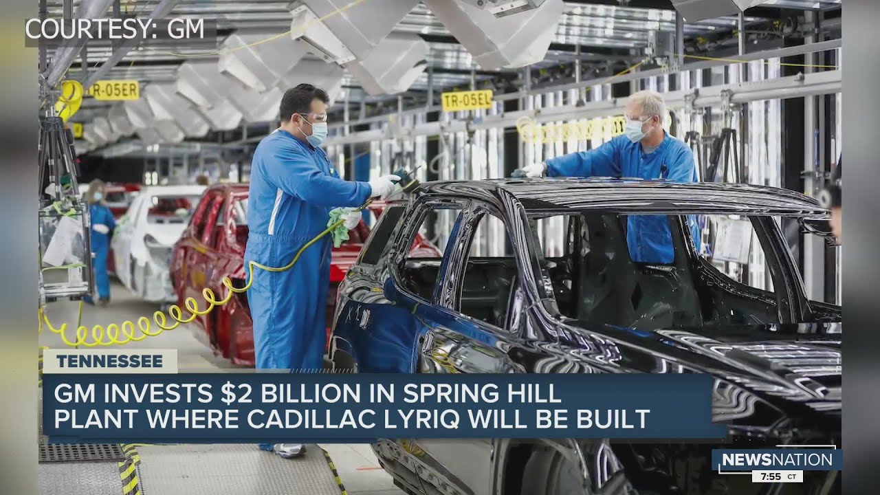 GM invests $2 billion in Spring Hill Plant where Cadillac Lyriq will be built