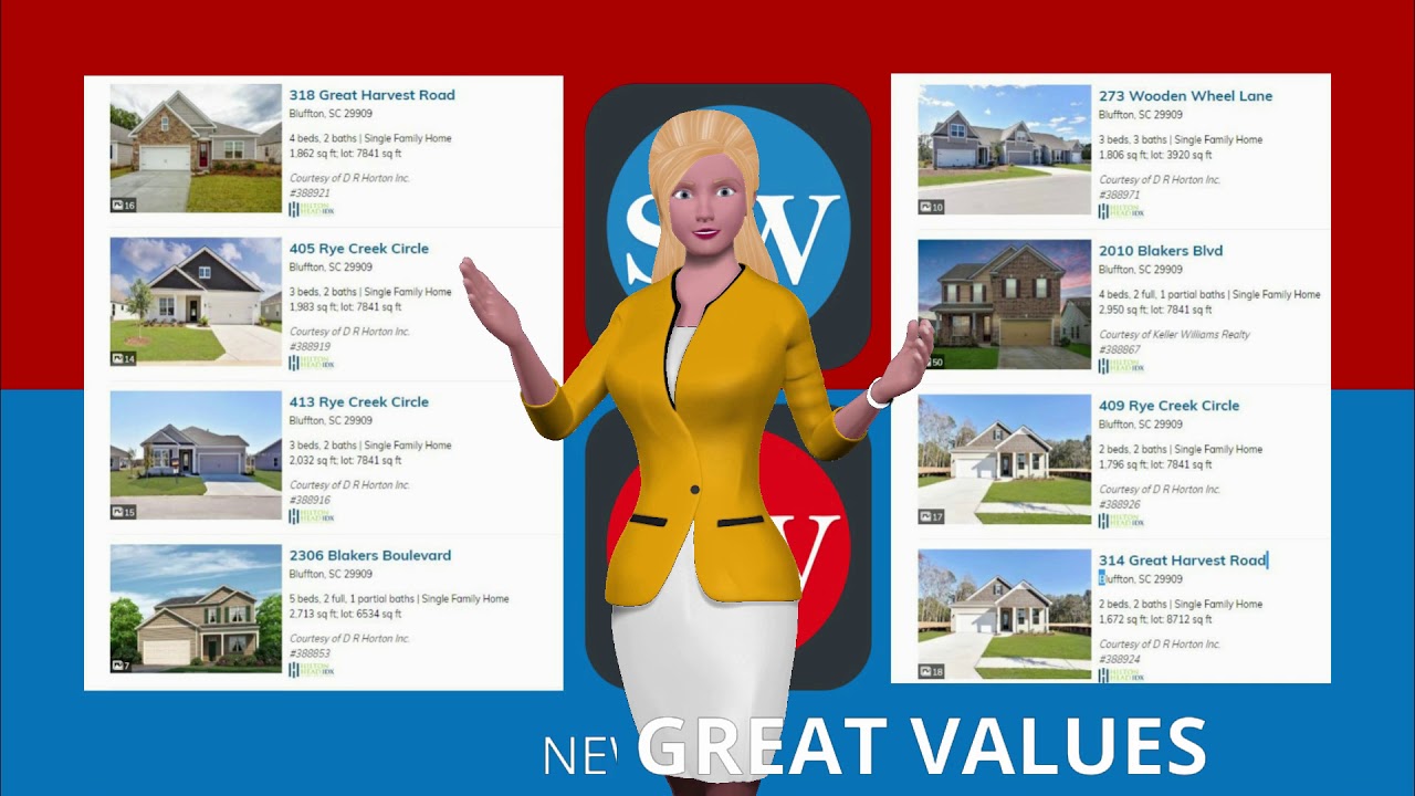 New DR Horton Bluffton Homes on MLS Online at Steve’s Site